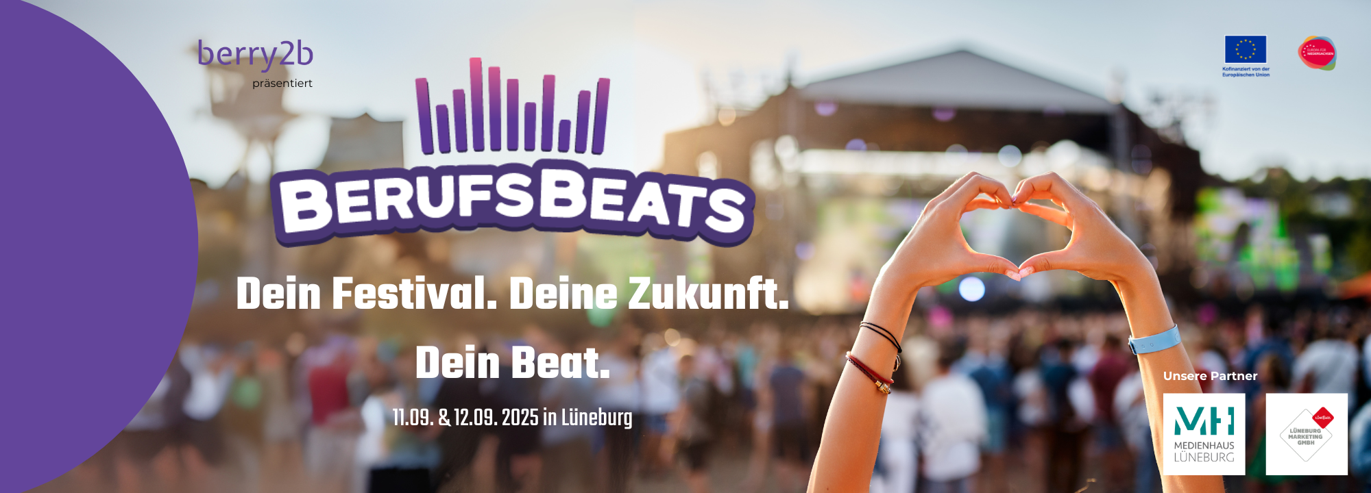 Bild: BerufsBeats - Dein Fetival. Deiner Zukunft. Dein Beat